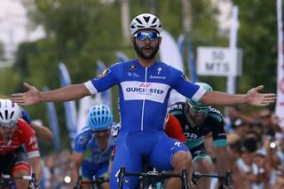 Fernando Gaviria se impuso en la primera jornada de la Vuelta de San Juan