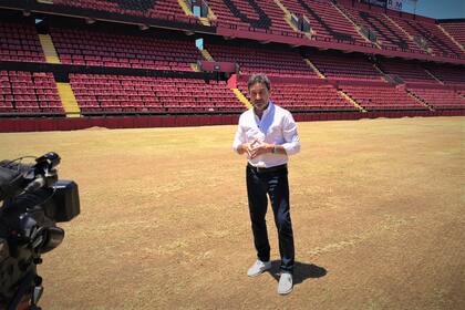 Fernando Lavecchia, conductor del Especial de fin de año de TyC Sports