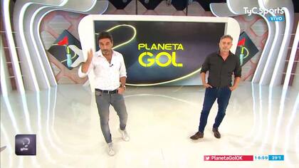 Fernando Lavecchia y Pablo González, protagonistas de Planeta Gol