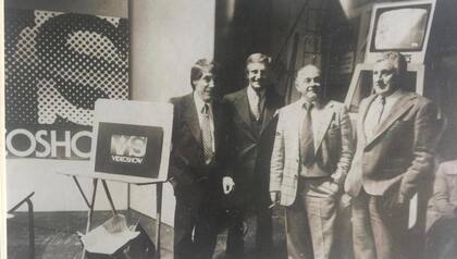 Fernando Marín en el set del programa que lo confirmó como un hacedor de sucesos televisivos que marcaban nuevos modos de entender el periodismo