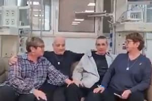 El conmovedor video de los dos rehenes argentinos liberados por las fuerzas de Israel antes de recibir el alta del hospital