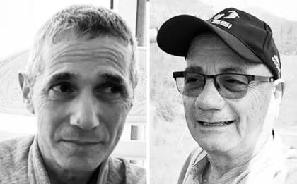 Fernando Marman y Luis Har, los rehenes liberados por las fuerzas de Israel
