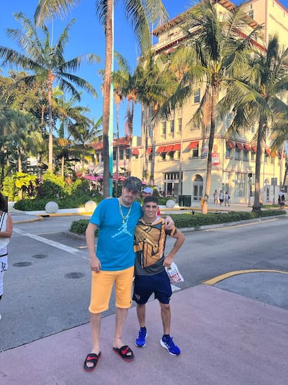 Fernando Martínez en Florida, mientras aguardaba su presentación más reciente; quiere nuevas actuaciones en Estados Unidos, para trascender más.