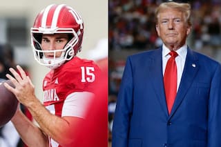 Frente a Donald Trump: Fernando Mendoza, el quarterback latino que le dio a Indiana su primer campeonato en 139 años