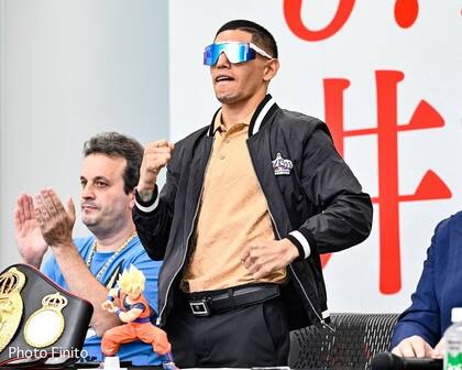 Fernando Pumita Martínez en Tokio, para la revancha con Kazuto Ioka