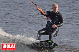 Fernando sorprendió a todos los presentes con sus habilidades.