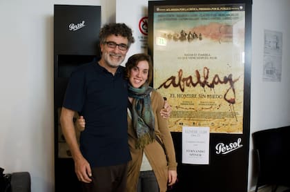 Fernando Spiner junto a su hija Natalia y el proyecto que los unió: Aballay