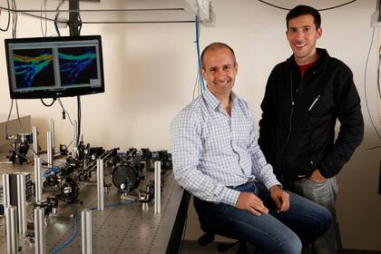 Fernando Stefani y Martin Bordenave, del Cibion