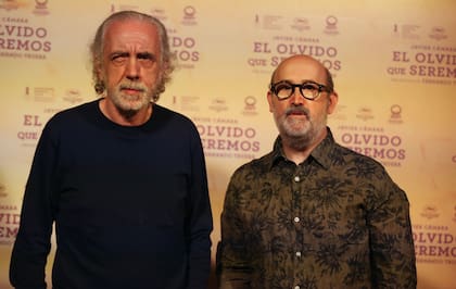Fernando Trueba y Javier Cámara, director y protagonista de El olvido que seremos 