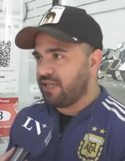 Fernando, uno de los propietarios de la joyería saqueada