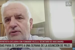 Fernando Vilella, secretario de Bioeconomía, destacó que el campo salió favorecido con las medidas del Gobierno
