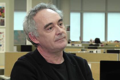 El chef creador de "El Bulli", Ferran Adrià