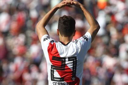 Ferreira marcó su primer gol en River.