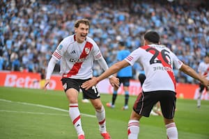 ¡Gol de River! Gran jugada de Colidio y definición certera de Galván para poner el 2-1 ante Belgrano