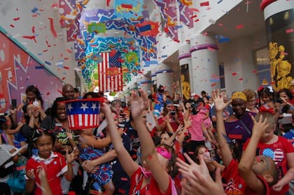 Festejo del 4 de julio en Texas.