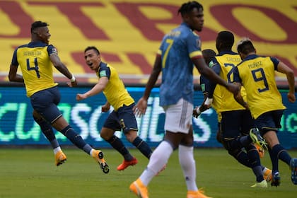 Seis goles le hizo Ecuador a Colombia, en Quito.
