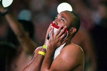 Festejos bajo la lluvia en Río de Janeiro