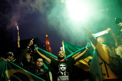 Festejos por el triunfo de Jair Bolsonaro en Brasil