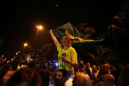 Festejos por el triunfo de Jair Bolsonaro en Brasil