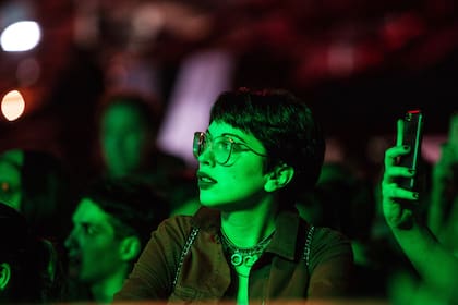 Las chicas dijeron presente también entre el público