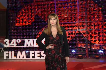 Romina Ricci fue una de las figuras que participó de la inauguración del festival