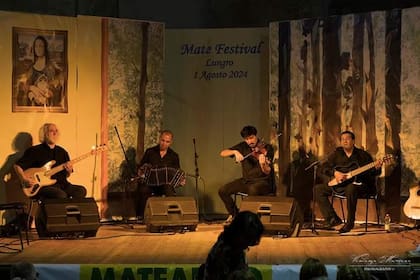 Festival del mate 2024 con música italiana y argentina