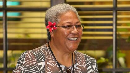 Fiame Naomi Mata'afa had served as first deputy prime minister