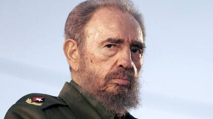 Fidel Castro, en Holguín, en 2006