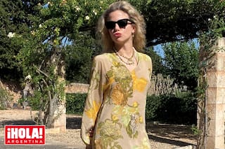 Justina Bustos estuvo invitada al casamiento de Mafalda de Bulgaria en Mallorca