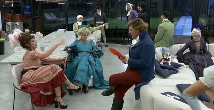 Fiesta Bridgerton: los participantes de Gran Hermano se vistieron como los personajes de la serie y causaron furor