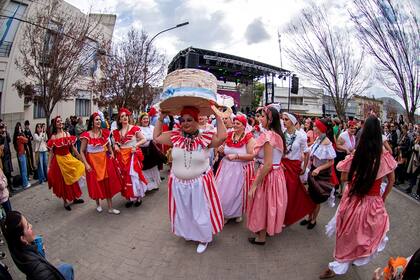 Fiesta de la Torta Argentina en las calles de Dolores