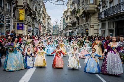 Fiesta de San José, en Valencia