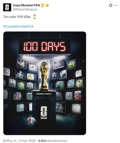 FIFA palpita el inicio del Mundial 2026