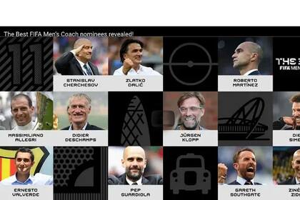 FIFA y los candidatos a mejor DT