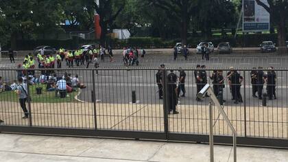 Figueroa Alcorta frente a River, alrededor de las 17