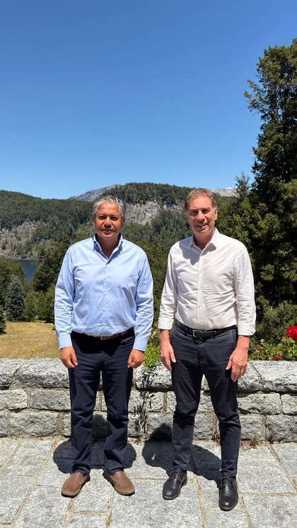 Figueroa con Santilli en El Messidor, en Villa La Angostura
