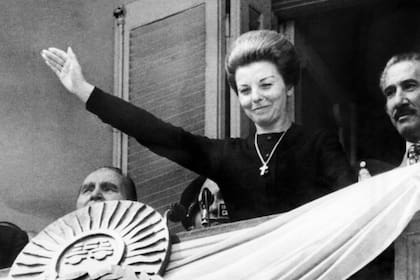 (FILES) Isabel Perón fue presidenta de la Argentina desde la muerte de su marido, el presidente Juan Domingo Perón, el 1 de julio de 1974 hasta el 24 de marzo de 1976, cuando fue derrocada por los militares AFP PHOTO