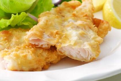 Filetes de pescado a la romana.