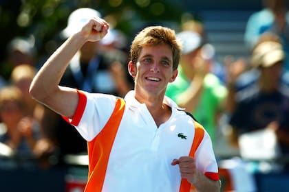 Filip Peliwo, en septiembre de 2012, cuando ganó el US Open junior, en el USTA Billie Jean King National Tennis Center 