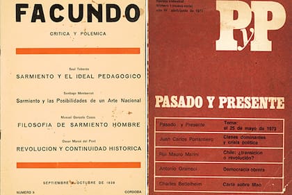 Filosofía, crítica y política en las publicaciones culturales cordobesas