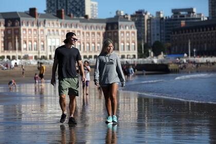 Fin de semana a pleno turismo en Mar del Plata