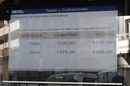 Fin del cepo. Cotización del dólar en la city porteña. Banco Mariva, Sarmiento al 500