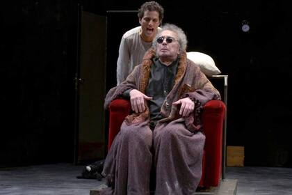 Final de partida, Furriel y Alfredo Alcón