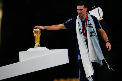 Final de la copa del mundo Qatar 2022
Argentina vs Francia
Argentina Campeón
Lionel Scaloni entrenador de Argentina
