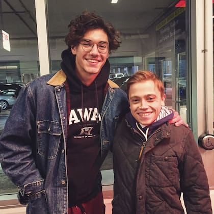 Final feliz: Brendan, amigo de Belmont, recibió el trasplante y salvó su vida