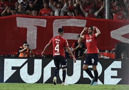 Finalmente, a Gabriel Ávalos se le abrió el arco: el paraguayo, la mayor apuesta de Independiente en el último mercado de pases, consiguió su primer gol en el club.
