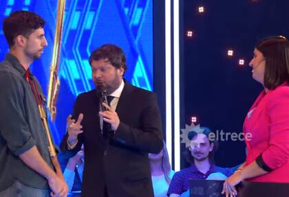 Finalmente, no hubo acuerdo y mientras Juan regresa para la final por el departamento, Camila vuelve el viernes por los $9.000.000 (Foto: Captura eltrece)