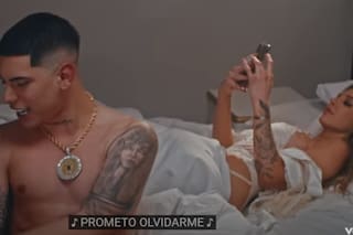 Fin del misterio: ¿qué hacía Romina Malaspina en la cama con el rapero Ecko?