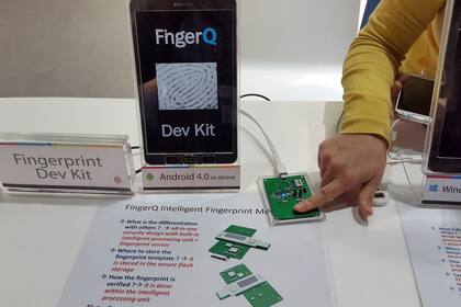 FingerQ ofrece kits de desarrollo para sensores biométricos por contacto