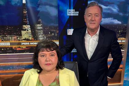 Fiona Harvey le reclama más de un millón de dólares a la producción de Piers Morgan Uncensored